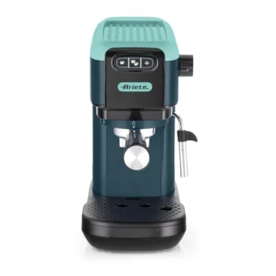 Abbildung von Ariete 1399 Espressomaschine Light Aquamarine, für Pulver und ESE Pads, 1300 W, Fassungsvermögen 1,1 l, 15 bar Druck, Filter 1, 2 Tassen Cappuccino, grün