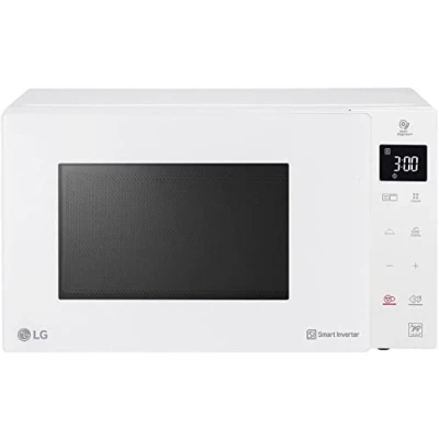 Abbildung von LG Electronics LG, MH6336GIH, Mikrowelle mit Smart Inverter und Quarz Grill, 23 Liter, 1000 W, Automatikprogramme, 5 einstellbare Leistungsstufen, weiß