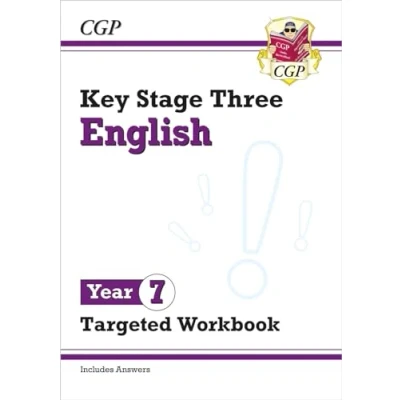 Abbildung von KS3 English Year 7 Targeted Workbook (with answers) (CGP Workbooks)