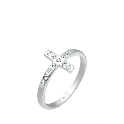 Abbildung von Elli Cross Ring, Damen, Größe: 54, White