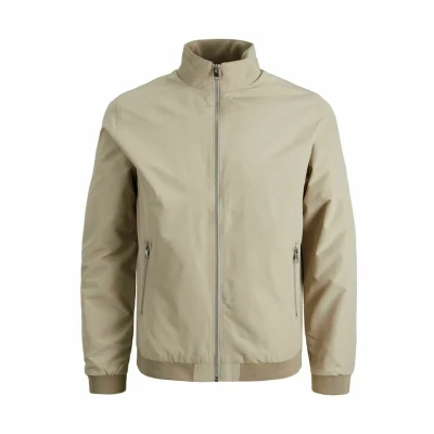Abbildung von Jack &amp; Jones Jjerush Harrington Bomberjacke, Herren, Größe: XS, Beige