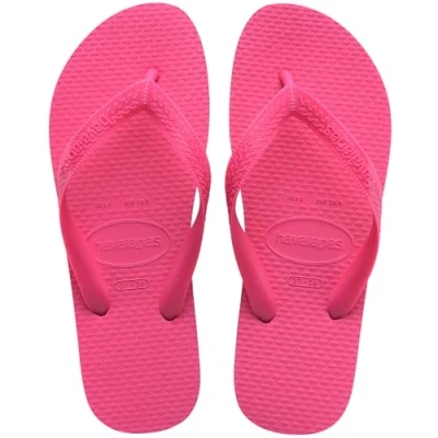 Abbildung von Havaianas Top Color, Bequeme, Robuste und Leichte Badelatschen, Rutschfeste Sohlen, Unisex Erwachsene, Pink Flux Flux, 42.5 EU