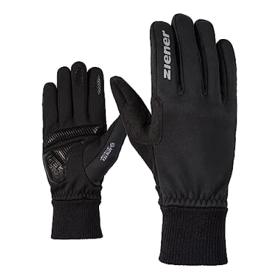 Abbildung von Ziener Erwachsene SMU 18 GWS 414 Bike Glove Handschuhe, Poison Yellow, 7 (S)