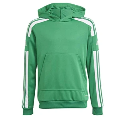 Abbildung von adidas Performance Squadra 21 Kapuzenpullover für Kinder, Größe: 140, Gruenweiss