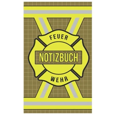 Abbildung von Feuerwehr Notizbuch: Praktischer Begleiter für Notizen im Einsatz Notizbuch (sandfarben)