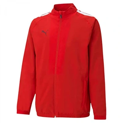 Abbildung von Puma Teamliga Sideline Vereinsmannschaften für Kinder, Größe: 140, Red, white