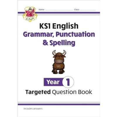 Abbildung von KS1 English Year 2 Grammar, Punctuation &amp; Spelling Targeted Question Book (with Answers) (CGP English)