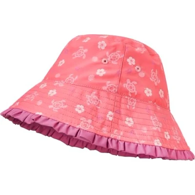 Abbildung von Playshoes Mädchen UV Schutz Sonnenhut Bademütze Kopfbedeckung, Hawaii, 51