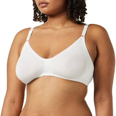 Abbildung von sloggi Damen Basic+ N Bügelloser BH, White, 70A