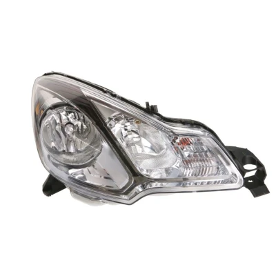 Abbildung von ABAKUS 552 1134RMLDEM7 Scheinwerfer rechts H7, H1 chrom glasklar mit Stellmotor für LWR PX26d, P14.5s CITROËN: C3 II