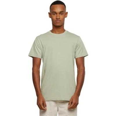 Abbildung von Build Your Brand Herren BY004 T Shirt Round Neck Shirt, softsalvia, 3XL