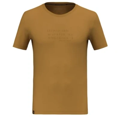 Abbildung von Salewa Eagle Poem Dry T Shirt Men, Golden Brown, M