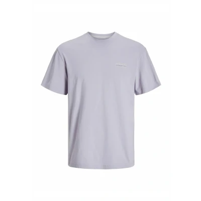 Abbildung von Jack &amp; Jones RÜCKEN Rundhalsausschnitt Tshirt print, Herren, Größe: XXL, Languid lavender