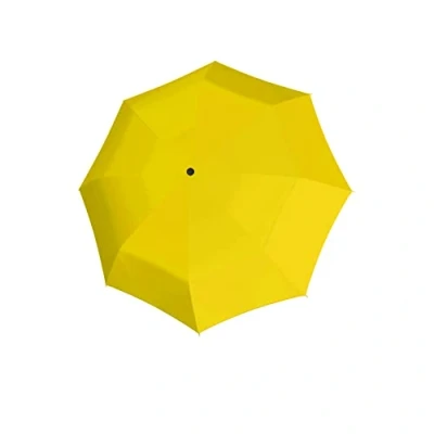 Abbildung von Doppler Langschirm Fiber Golf Fibreglass Super leicht Wanderregenschirm Gelb
