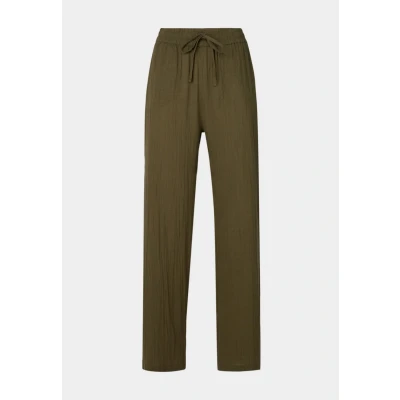 Abbildung von ONLY Onltizana Loose Pants Stoffhose, Damen, Größe: XS, Grape leaf