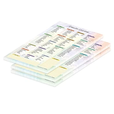 Abbildung von PRICARO Einkaufsliste System, &quot;Checkliste&quot;, magnetisch, A5, 50 Blatt, 3 Stück
