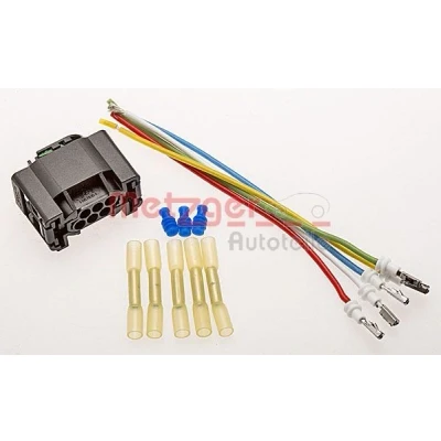 Abbildung von METZGER 2323010 Reparatursatz, Kabelsatz AUDI: A4 B7 Avant, A3 Hatchback, B5 BMW: 5 Touring, 3 Coupe