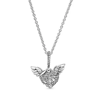 Abbildung von Pandora Moments Damen Kette Silber 398505C01 45
