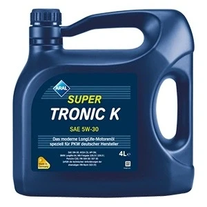 Abbildung von Aral Supertronic K 5W 30 4l Motoröl 15DBCD VOLKSWAGEN: CC, Golf 4, 5, AUDI: A4 B7 Saloon, B9 Avant, A1 Sportback, BMW: 5 3 Saloon
