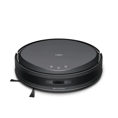 Abbildung von Tapo RV20 Max Saugroboter mit Wischfunktion, 5300Pa ultrastarke Saugkraft, 83 mm Ultra schlank, MagSlim LiDAR Navigation,kompatibel Alexa &amp; Google Assistant Sprachsteuerung, App