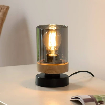 Abbildung von JUST LIGHT Tischleuchte »PASQUAL«, 1 flammig, Leuchtmittel E27 ohne Leuchtmittel, ExklusiveE27, Schalter, Schnurschalter