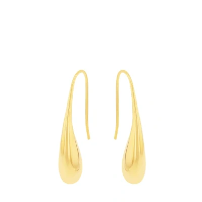 Abbildung von s.Oliver Ohrhänger Edelstahl Damen Ohrschmuck, 2,7 cm, Gold, Kommt in Schmuck Geschenk Box, 2035765