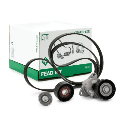 Abbildung von INA 529 0351 10 Keilrippenriemensatz Generatorfreilauf prüfen und ggf. erneuern OPEL: Insignia A Sports Tourer, Hatchback