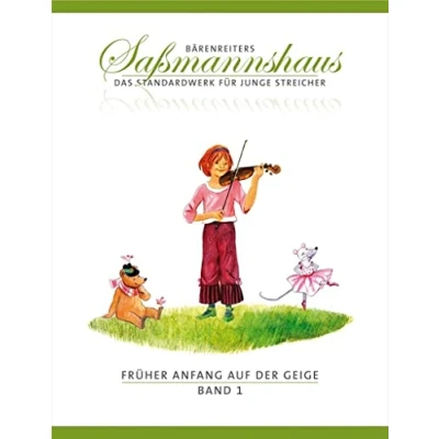 Abbildung von Früher Anfang auf der Geige, Band 1 Eine Violinschule für Kinder ab 4 Jahren . Bärenreiters Saßmannshaus. Spielpartitur