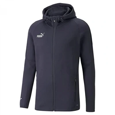 Abbildung von Puma Teamsport Teamfinal Casuals Sweatjacke, Herren, Größe: Small, Blau