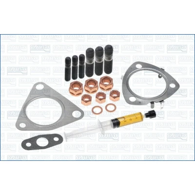 Abbildung von AJUSA JTC11787 Montagesatz, Lader with studs, syringe oil mit Dichtungen Montageanleitung FORD: Transit Mk6 Van, V363 Van