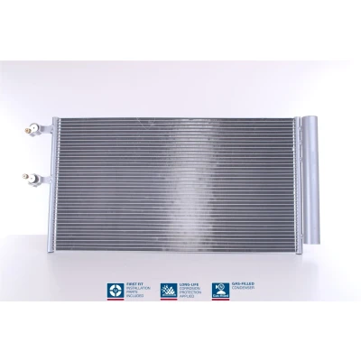 Abbildung von NISSENS 940743 Klimakondensator mit Trockner Aluminium 720 R 134a