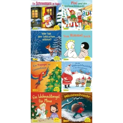 Abbildung von Pixi Weihnachts 8er Set 38: Zauberhafte Weihnachten mit (8x1 Exemplar) (38)