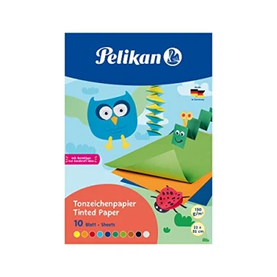 Abbildung von Pelikan 240M/10 Tonpapier, farbig sortiert