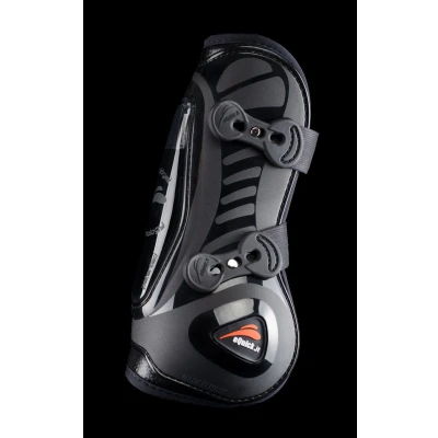 Abbildung von eQuick Sehnenschutz eShock Front Legend Schwarz Vollblut