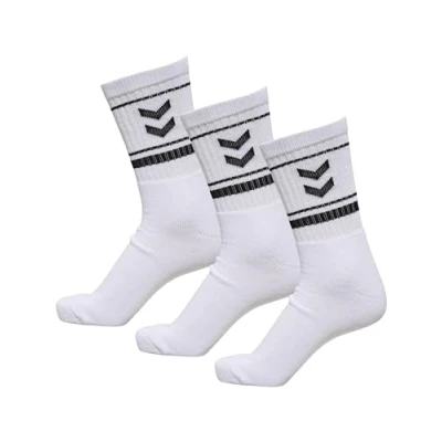 Abbildung von Hummel Stripe CREW 3PACK Socken für Kinder, Größe: 39 42, White
