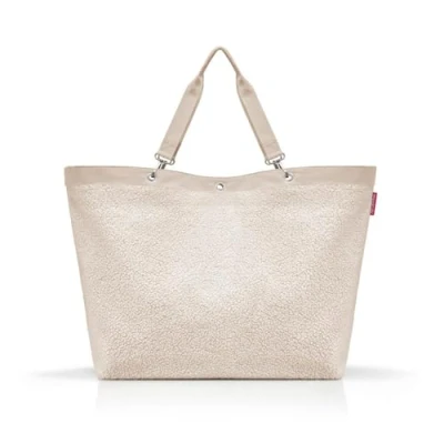 Abbildung von reisenthel shopper XL teddy sand Geräumige Shopping Bag und edle Handtasche in einem Aus wasserabweisendem Material