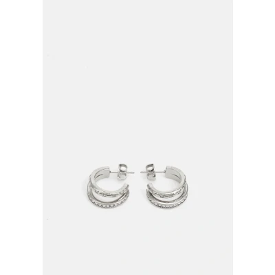 Abbildung von Guess Stylish Ohrringe silvercoloured, Damen, Größe: One Size, Silver coloured
