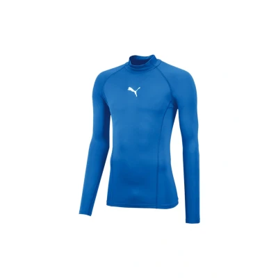 Abbildung von Puma LONG Sleeve Langarmshirt, Herren, Größe: XXL, Blau