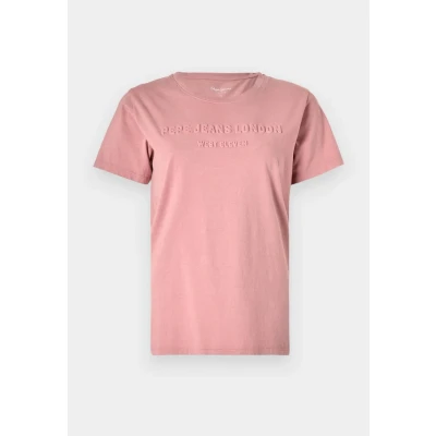 Abbildung von Pepe Jeans Loretta Tshirt print, Damen, Größe: Small, Pink