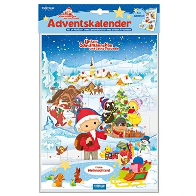 Abbildung von Trötsch Unser Sandmännchen Adventskalender zum Aufstellen: Weihnachtskalender Aufstellkalender Advent
