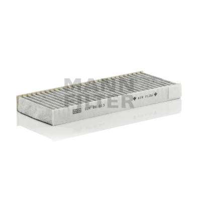 Abbildung von MANN FILTER CUK 26 013 2 Innenraumfilter Aktivkohlefilter 253 103 25