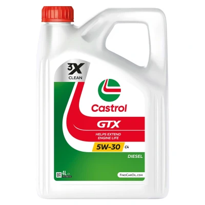 Abbildung von Castrol GTX C4 5W 30 4l Motoröl 15F64E RENAULT: ESPACE 5, 4, CLIO 3, MERCEDES BENZ: A Class, B CLA Coupe, DACIA: Duster Off Road