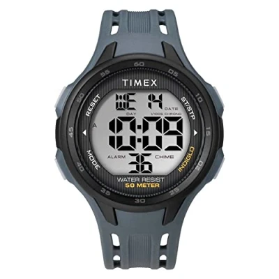 Abbildung von Timex DGTL 45mm Chrono Sport Herren Armbanduhr aus KunstharzTW5M41500