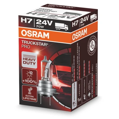 Abbildung von OSRAM 64215TSP Glühlampe, Fernscheinwerfer H7 24V 70W Halogen