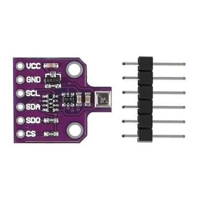 Abbildung von BME680 Sensor CJMCU 680 Temperatur und Feuchtigkeitssensor Luftfeuchte Drucksensoren Umgebungssensor I2C Schnittstelle 1.7 3.6V Geeignet für die Erfassung der Luftqualität