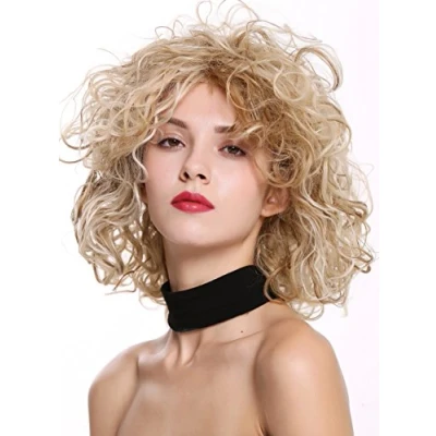 Abbildung von WIG ME UP DW 2698 Damenperücke Perücke kurz schulterlang wild gelockt lockig voluminös Blond Mix