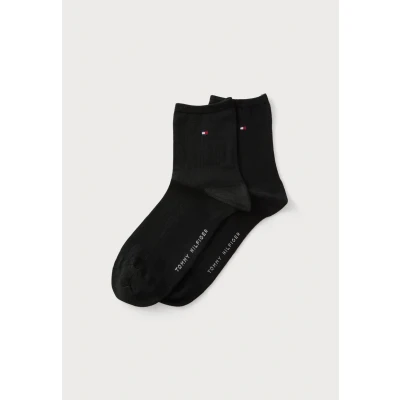 Abbildung von Tommy Hilfiger Women Short SOCK 2 PACK Socken, Damen, Größe: 39 42, Black