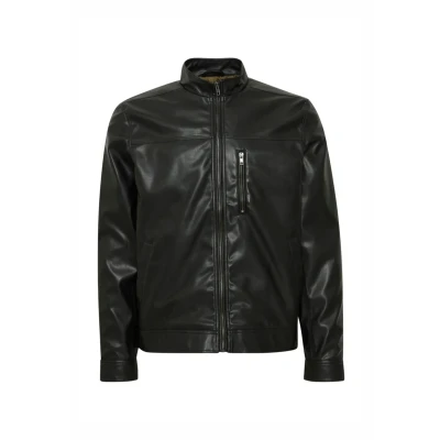 Abbildung von Blend Lederimitatjacke »BHELON jacket«, ohne Kapuze