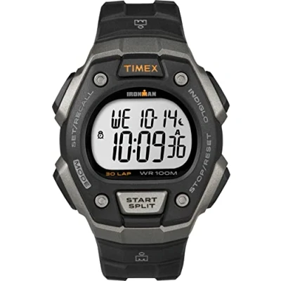 Abbildung von Timex Ironman Classic 30 Full Size 38mm Uhr, Schwarz/Silber/Grau, 41 mm, Chronograph