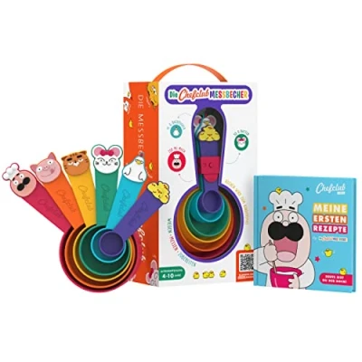 Abbildung von Chefclub Kreativset »Die Cheflub Messbecher«, (Set, 6 tlg.), für Kinder